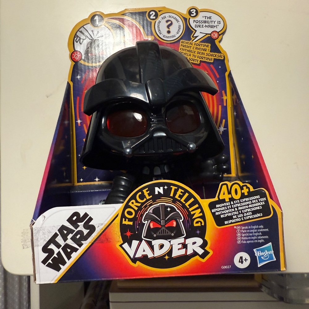 Hasbro Black Darth Vader Action Figure